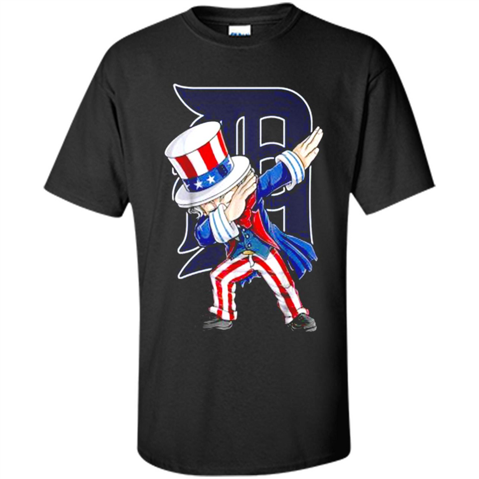 MLB DETROIT TIGERS UNCLE SAM DABBING INDEPENDENCE DAY