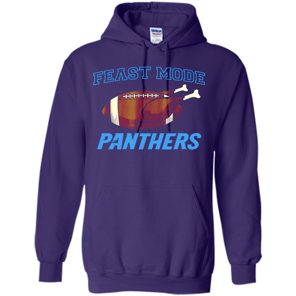 Feast Mode Panthers Shirt - Carolina Turkey Thanksgiving