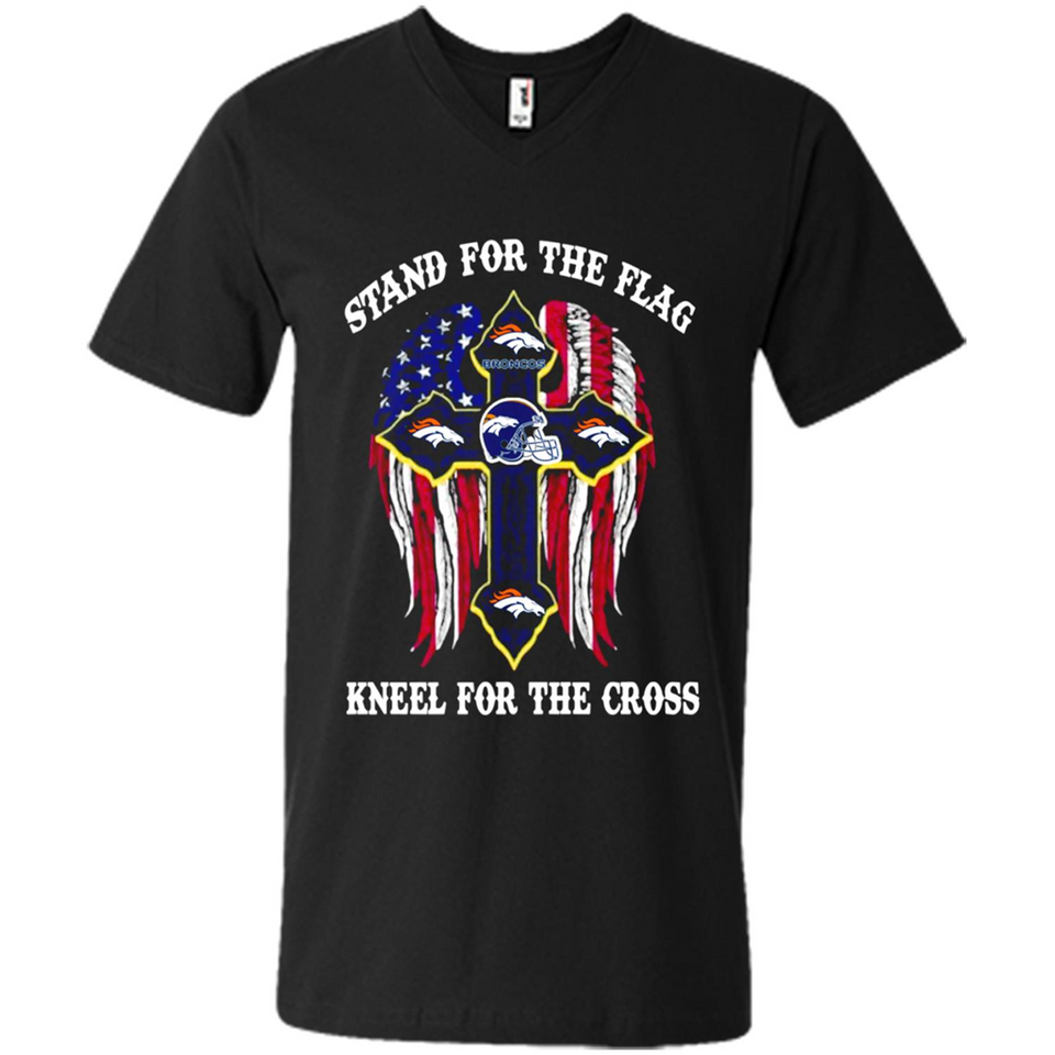 Denver Broncos - Stand For the Flag, Kneel for the Cross