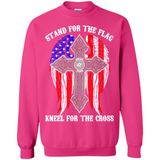 Dallas Stars - stand for the flag kneel for the cross