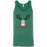 Budweiser Reinbeer Funny Beer Reindeer Christmas Sweatshirt - Canvas Unisex Tank