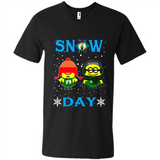 Snow Day Shirt For Boston Celtics Vs Minion Fans pingpong