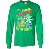 Forget Med School I’m Going Into Elf Studies Teddy Bear On Train