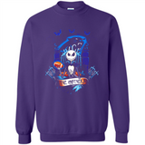 Carolina Panthers Halloween The Nightmare Before Christmas - Sweatshirt