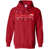 Mens Christmas Funcle The Cool Fun Uncle Definition Xmas - Hoodie