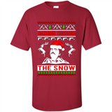 Narcos dashing through the snow Christmas sweatshirt PINGPONG
