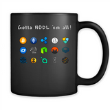 Ethereum Bitcoin Litecoin Gotta HODL em all Crypto PING PONG