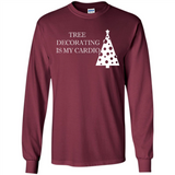 Tree Decorating Is My Cardio Funny Christmas Holiday
