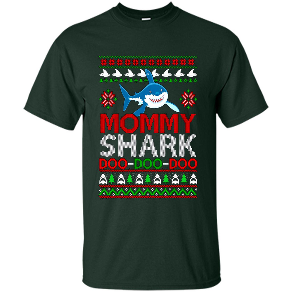 Mommy shark Doo Doo Doo Christmas sweatshirt PINGPONG