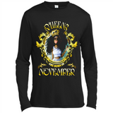 Queens Are Born In November Gold Girl