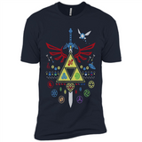Song of Christmas Time the Legend of Zelda Ugly Sweater Perfect Christmas - Premium Short Sleeve T-Shirt