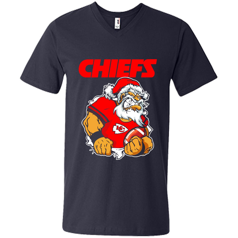 Grumpy Santa Claus Kansas City Chiefs Football Team PINGPONG