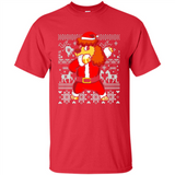 Dabbing Poodle Santa Christmas Holiday Sweatshirt - Shirt