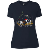 Let Heaven And Nature Sing Christmas Sweater PINGPONG - Ladies' Boyfriend T-Shirt