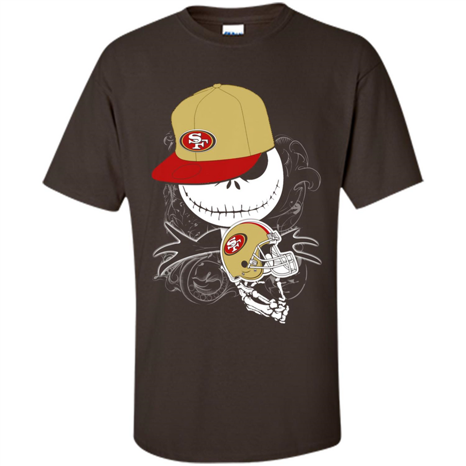 Jack Skellington The Nightmare Before Christmas-49ers Football - Shirt