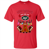 New York Jets NFL Reindeer Funny Merry Christmas And Happy New Year