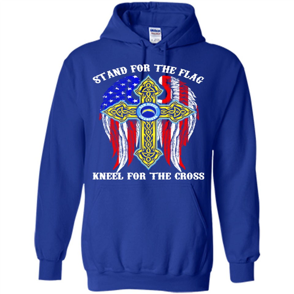 Chargers - stand for the flag kneel for the cross