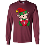 San Francisco 49ers ELF Elves Grinch Santa Claus