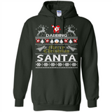 Dabbing Santa Ugly Christmas - Hoodie