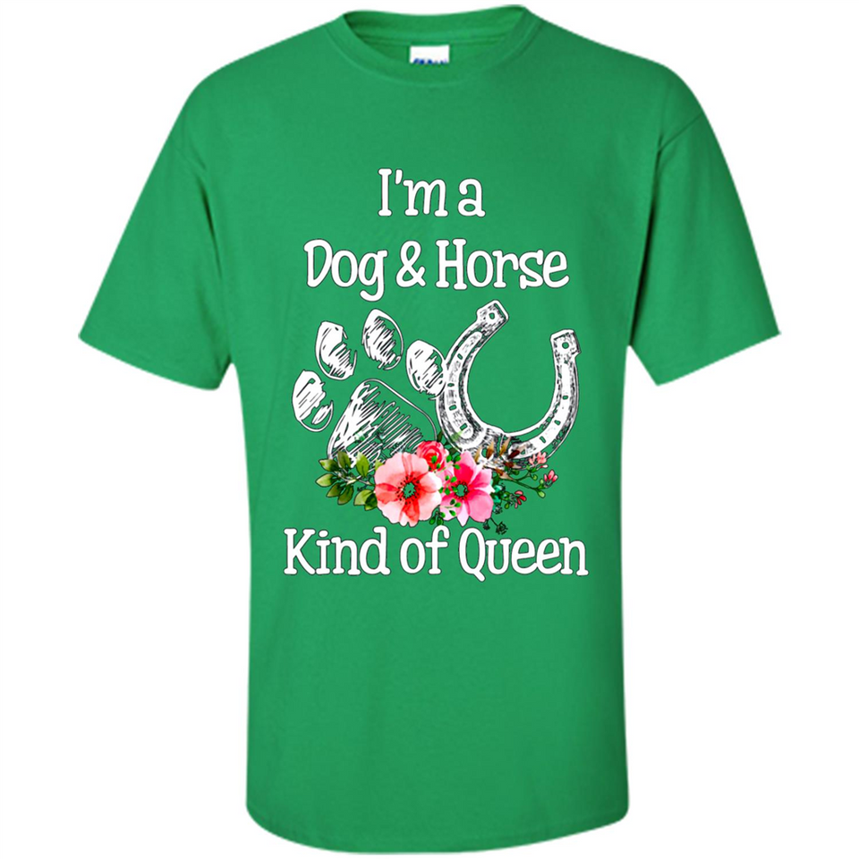 I'm A Dog & Horse Shirt Animal Lover Gift