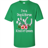 I'm A Dog & Horse Shirt Animal Lover Gift