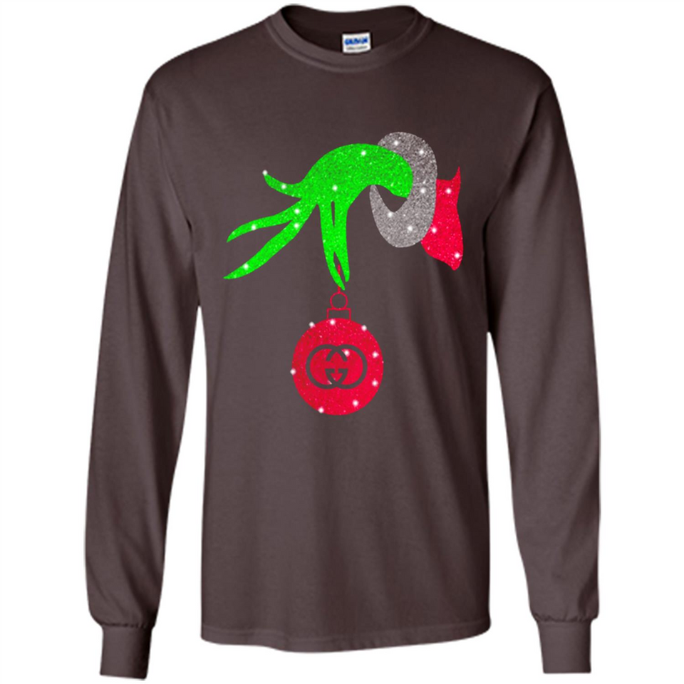 Grinch hand holding logo Gucci PING PONG
