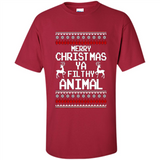 Merry Christmas ya filthy animal ulgy sweater PINGPONG