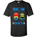 Snow Day Shirt For Carolina Panthers Vs Minion Fans pingpong