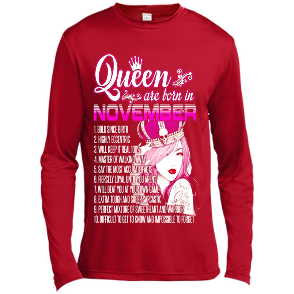 Queens Are Born In November Vintage Birthday