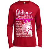 Queens Are Born In November Vintage Birthday