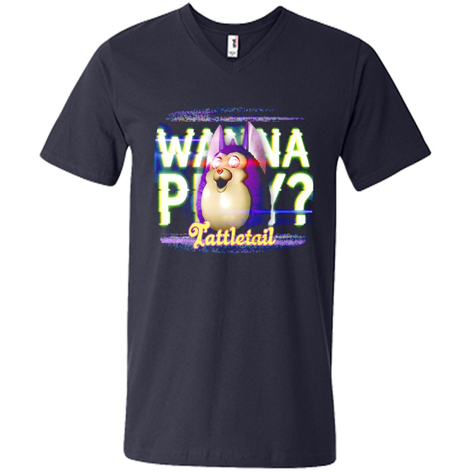 Wanna Play Tattletail - Men's V-Neck