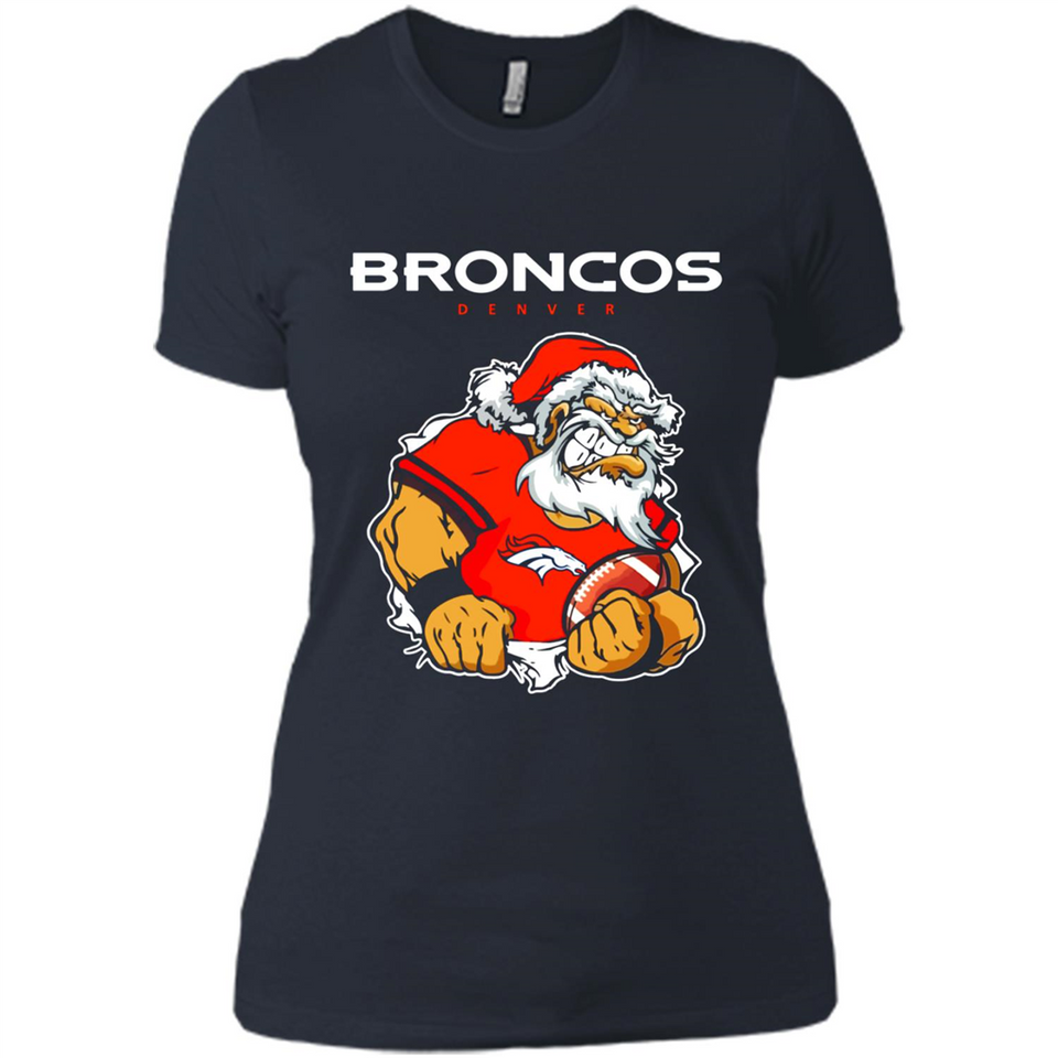 Grumpy Santa Claus Broncos Denver Football Team PINGPONG