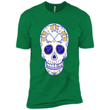 St. Louis Blues Hockey Sugar Skull Day of the Dead