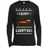 Santa Claus Carpmas Merry Carpmas Christmas Sweater PINGPONG - Canvas Long Sleeve T-Shirt