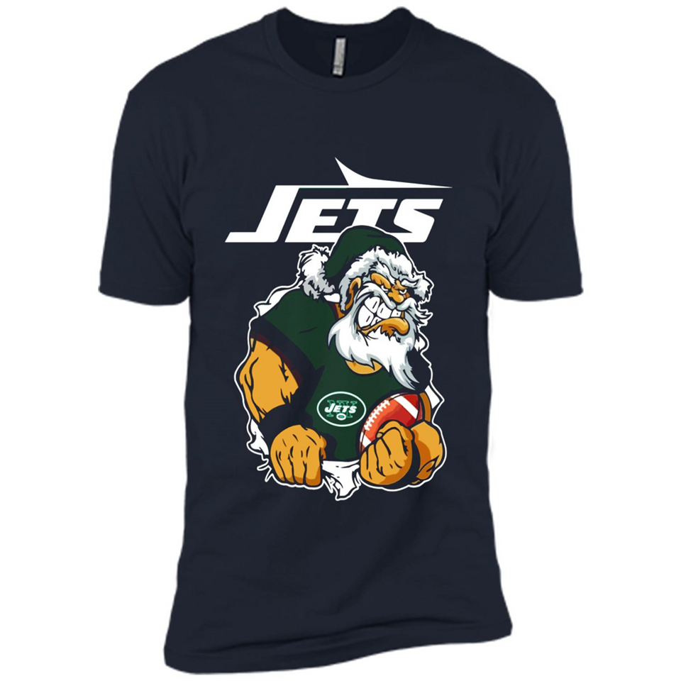Grumpy Santa Claus Jets Football Team PINGPONG