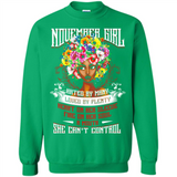 November Girl Flower - Sweatshirt