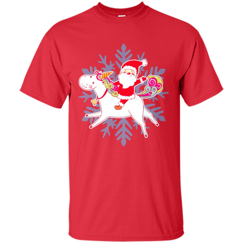 Unicorn And Santa Christmas 1 - Shirt
