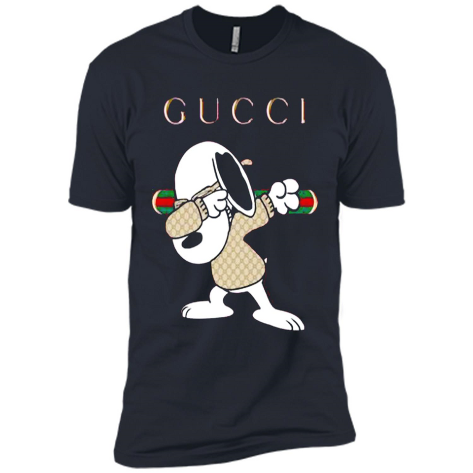 SNOOPY GUCCI DABBING - Premium Short Sleeve T-Shirt