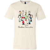Snoopy Christmas Time Is Here Sporty T-Shirt - Canvas Unisex T-Shirt