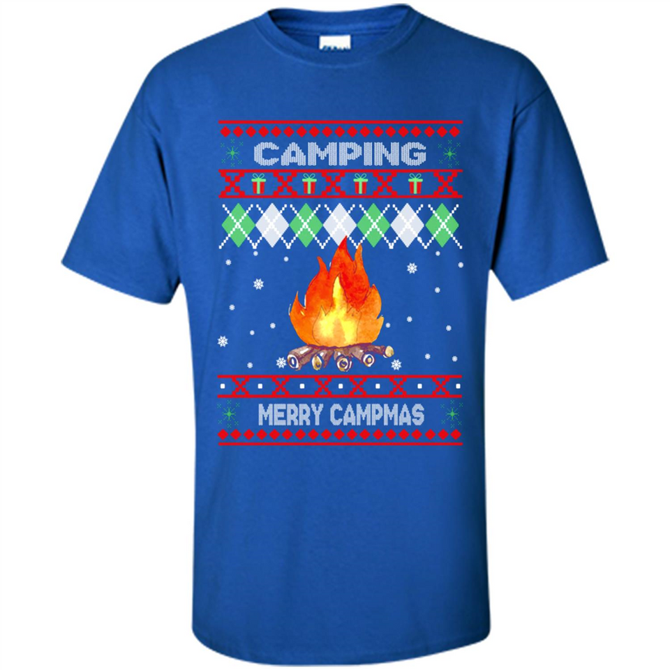 Merry Campmas Ugly Christmas - Shirt