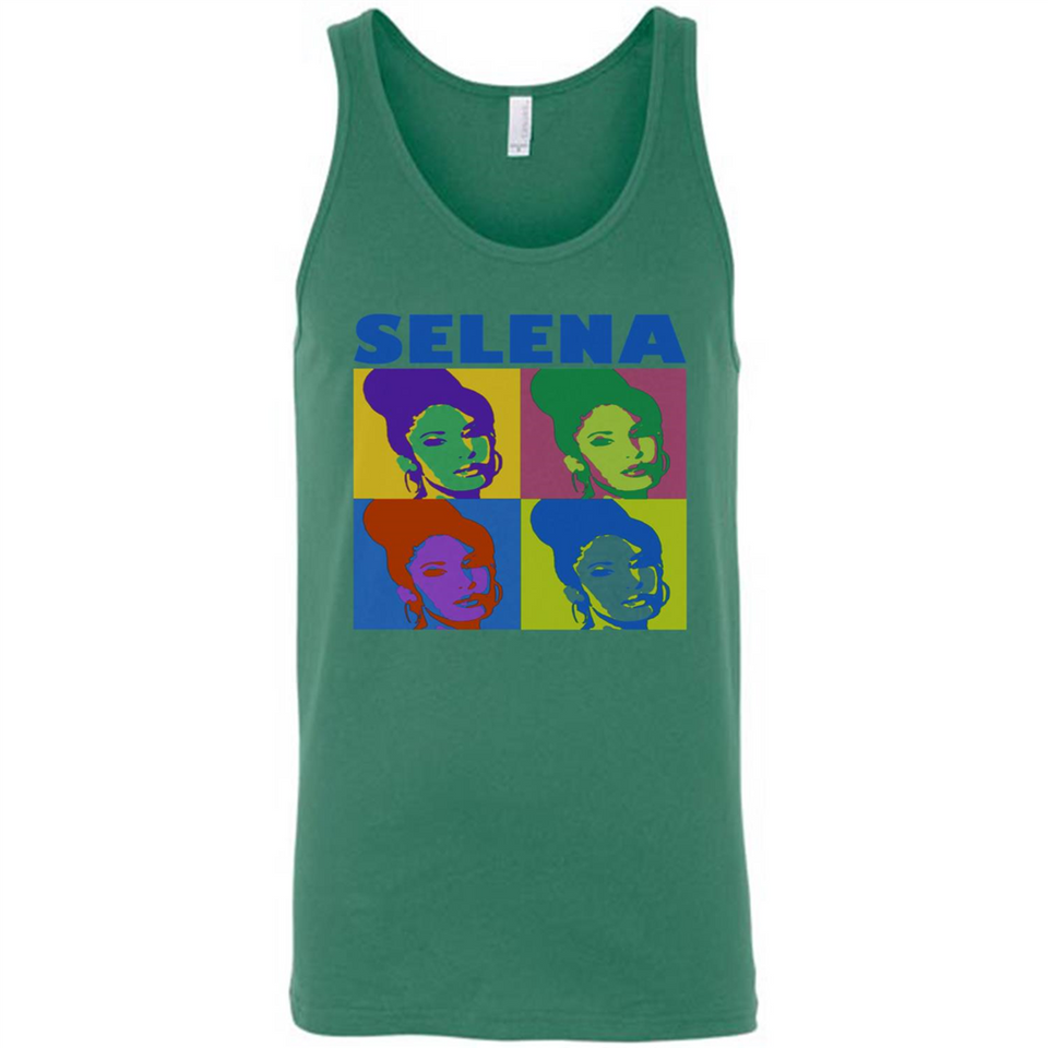 Selena Gomez Light Color - Canvas Unisex Tank