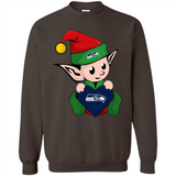Seattle Seahawks ELF Elves Grinch Santa Claus