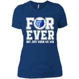 Memphis Grizzlies Forever For ever not just when we win - Ladies' Boyfriend T-Shirt