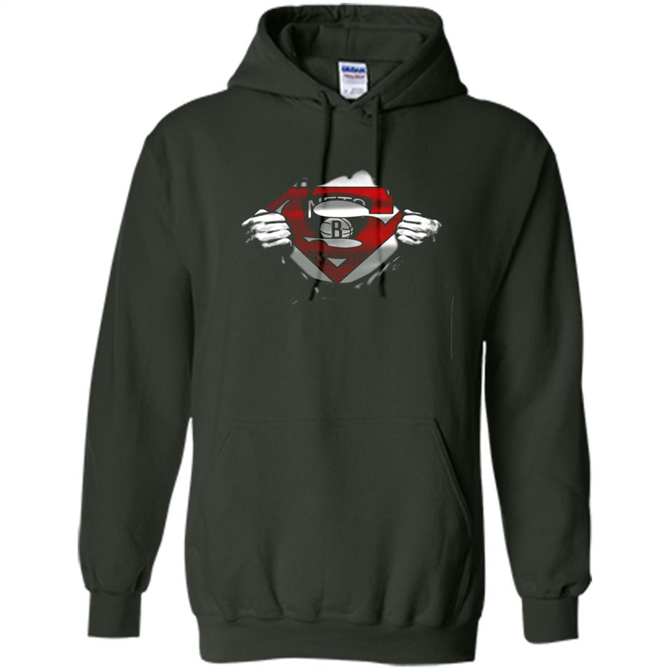Brooklyn Nets And Superman Fans - Hoodie