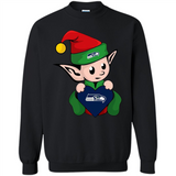 Seattle Seahawks ELF Elves Grinch Santa Claus