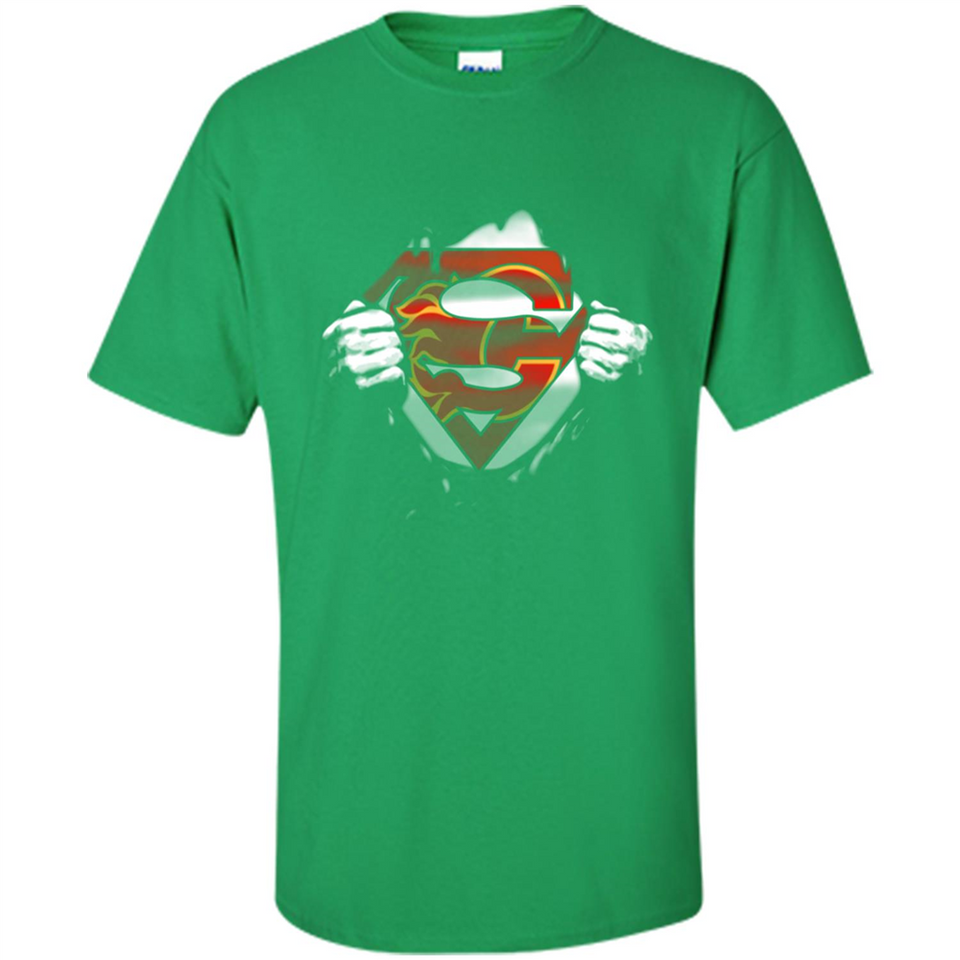 Calgary Flames And Superman Fans - Shirt
