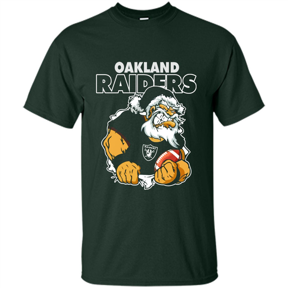 Grumpy Santa Claus Oakland Raiders Football Team PINGPONG