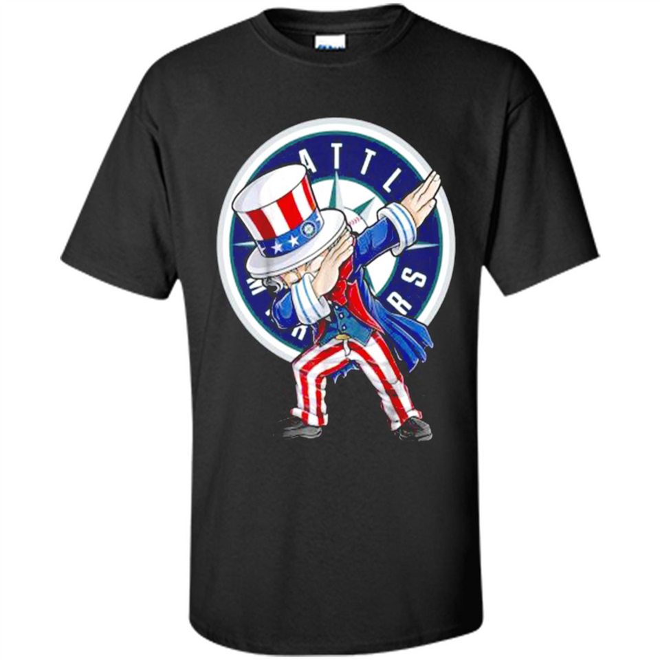 MLB SEATTLE MARINERS UNCLE SAM DABBING INDEPENDENCE DAY