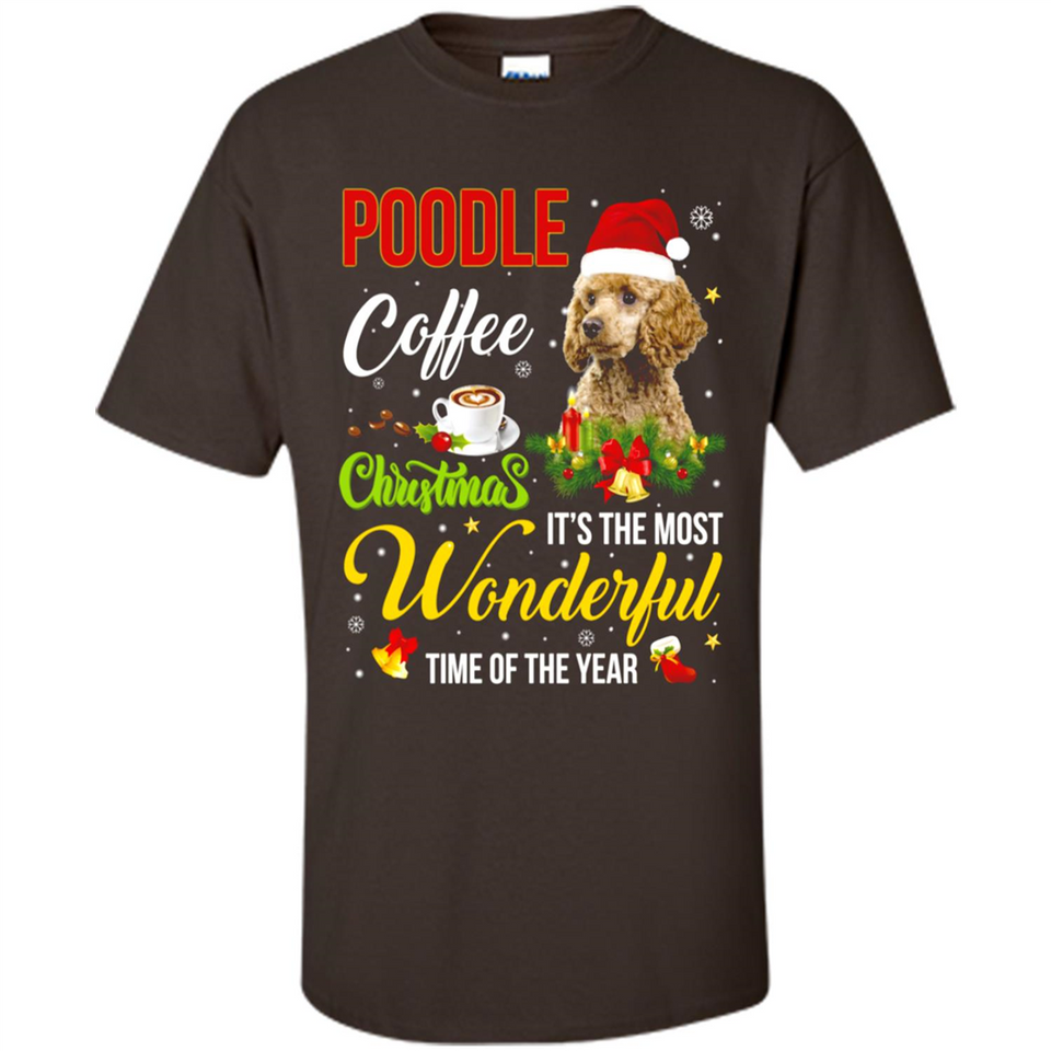 Poodle Coffee Wonderful Christmas