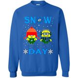 Snow Day Shirt For Dallas Stars Vs Minion Fans pingpong
